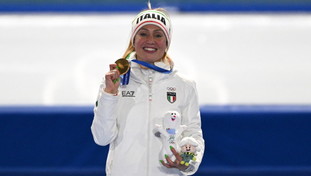 Lollobrigida da impazzire, altro oro per la pattinatrice romana