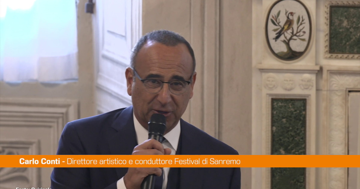 Sanremo, Conti "Le Olimpiadi della canzone italiana, quest'anno tanta varietà"