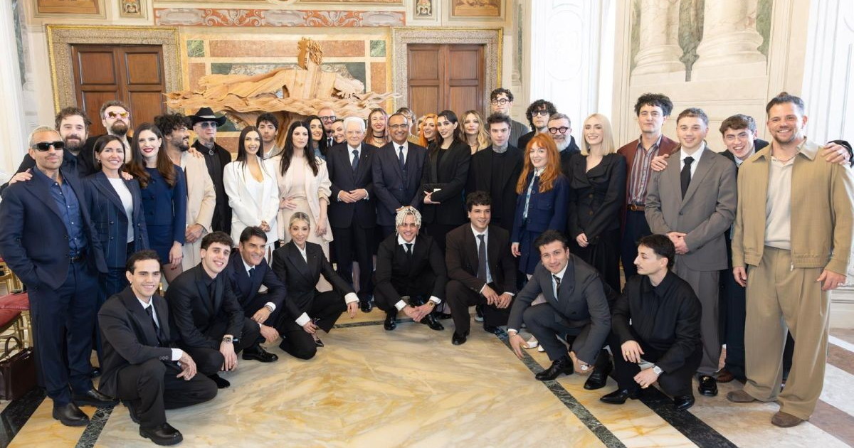 Mattarella riceve i cantanti di Sanremo “Dalla musica grande contributo al Paese”