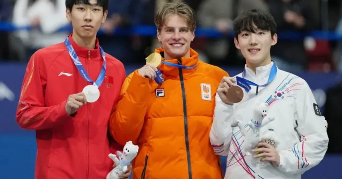 Oro Olanda nei 1000 mt Short Track, il cinese Sun Long 2° per 28 millesimi