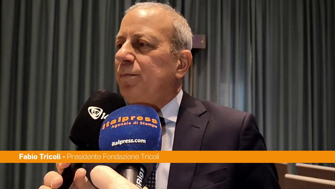 Fabio Tricoli 'Fondazione Tricoli un luogo di confronto e dibattito'