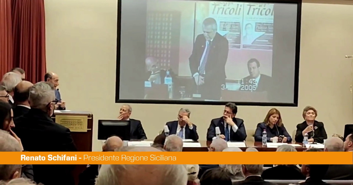 20 anni Fondazione Tricoli, Schifani "Grazie a nome di tutti i siciliani"