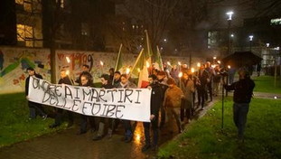 Friuli, cuore di maiale insanguinato gettato sul monumento alle Foibe