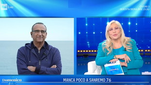 Conti annuncia il super ospite e smonta i teoremi su Pucci: "Scelta autonoma"