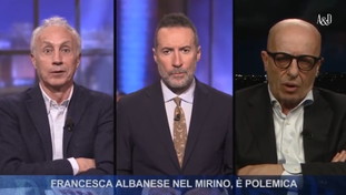 Albanese "antisemita e pro Hamas", Sallusti fa saltare sulla sedia Travaglio | <span style=color: rgb(153, 0, 0);>VIDEO</span>