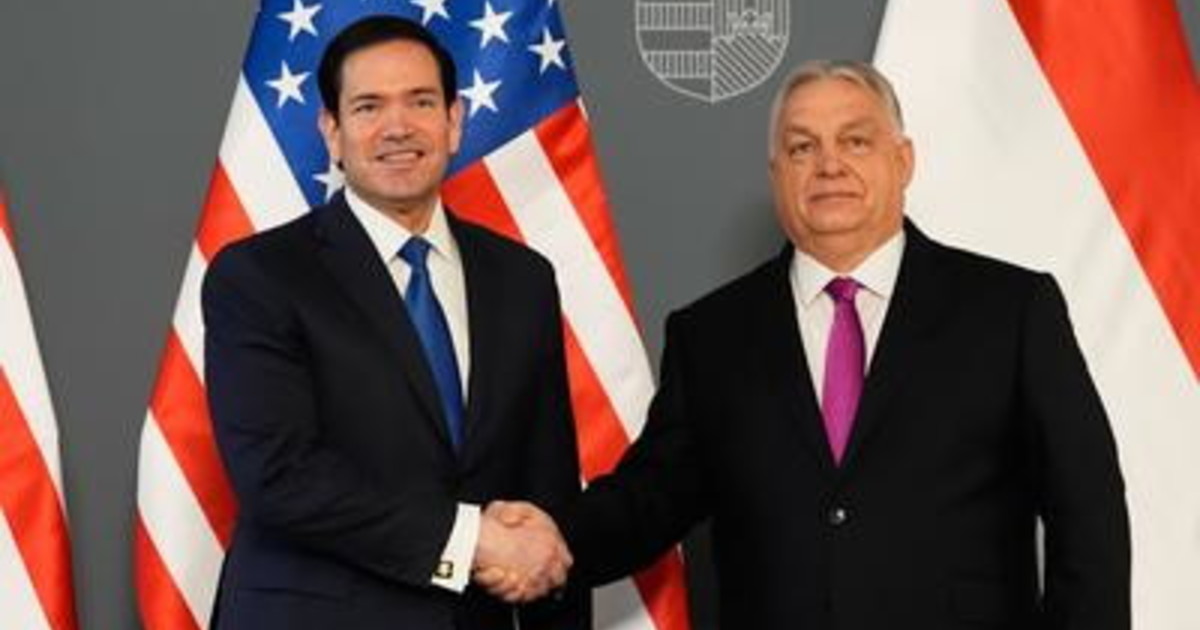 Budapest, Rubio a Órban: Trump è impegnato per il vostro successo