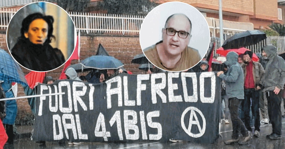 anarchici la compagna di cospito detta la linea dal carcere lotta alla repressione da Iltempo.it anarchici la compagna di cospito detta la linea dal carcere lotta alla repressione