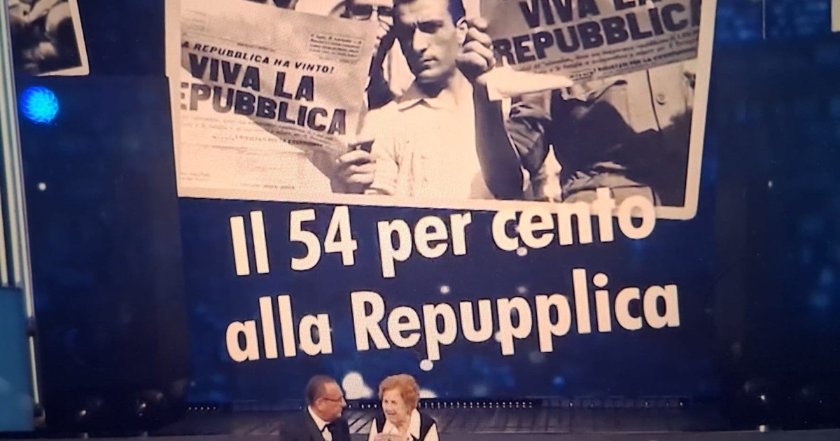 Sanremo, la gaffe durante l'intervista alla 106enne: cosa va in onda