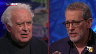 Santoro fa impazzire Formigli: Più democrazia in Russia che in Ucraina