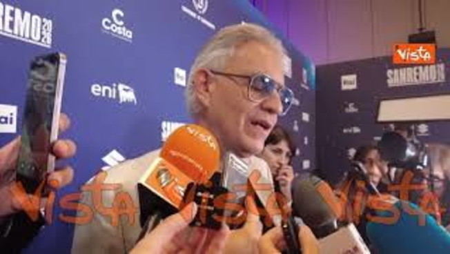 Bocelli: Sanremo fa paura? A chi si gioca il futuro, ci vuole rispetto per quel palco