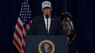 Trump se dirige al gran pueblo iraní: tomen el control | VIDEO