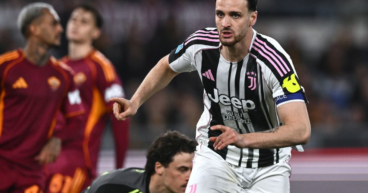 Gatti salva la Juve al 93′, la Roma si morde le mani: 3-3 all’Olimpico