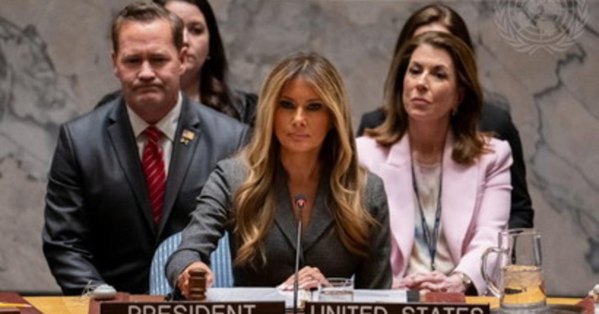 Melania Trump prima First Lady Usa a presiedere riunione Consiglio Sicurezza Onu