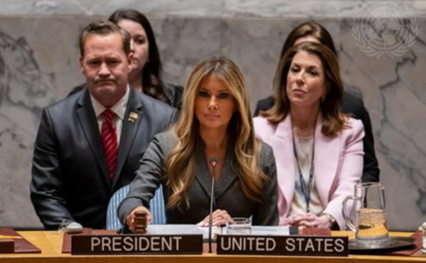 Melania Trump prima First Lady Usa a presiedere riunione Consiglio Sicurezza Onu