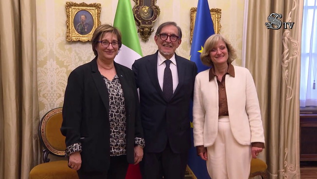 La Russa riceve la nuova presidente dell'UCEI Ottolenghi e l'uscente Di Segni
