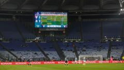 Lazio, stadio vuoto anche contro il Sassuolo