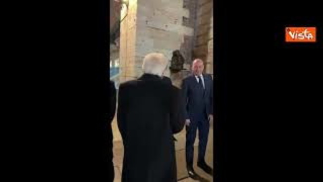 Mattarella arriva all'Arena di Verona per cerimonia apertura Giochi Paralimpici Milano Cortina