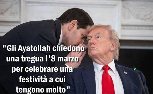 Il Tempo di Osho, la vignetta di oggi: le femministe dimenticano l'Iran (domenica 8 marzo)