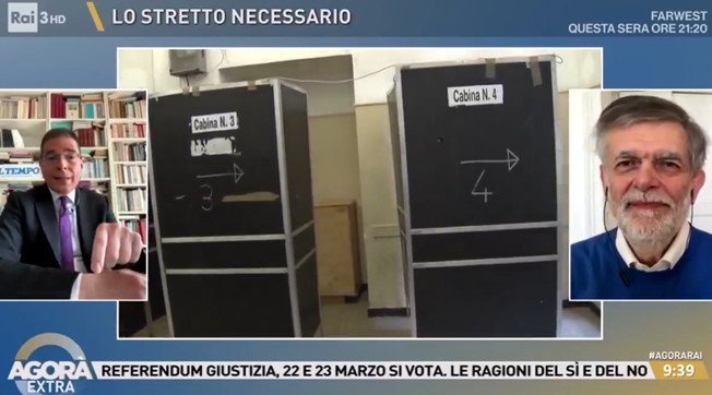 Sorteggio è giusto, Capezzone ad Agorà sul Referendum