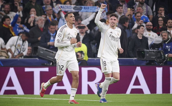 Real Madrid-City 3-0: Valverde firma una tripletta da sogno