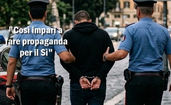 Il Tempo di Osho, la vignetta di oggi: referendum giustizia e minacce (giovedì 12 marzo)