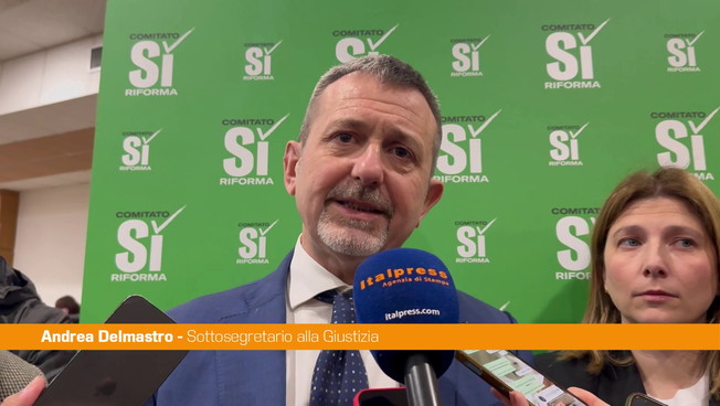 Delmastro 'Con il Sì al Referendum chi sbaglia paga anche se ha una toga'