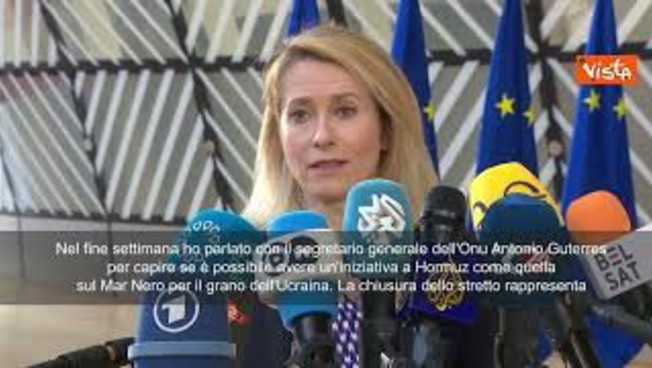 kallas nello stretto di hormuz pensare ad una iniziativa onu come fatto nel mar nero sul grano da Iltempo.it kallas nello stretto di hormuz pensare ad una iniziativa onu come fatto nel mar nero sul grano