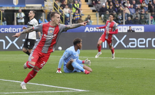 La Cremonese espugna il Tardini, esordio con vittoria per Giampaolo