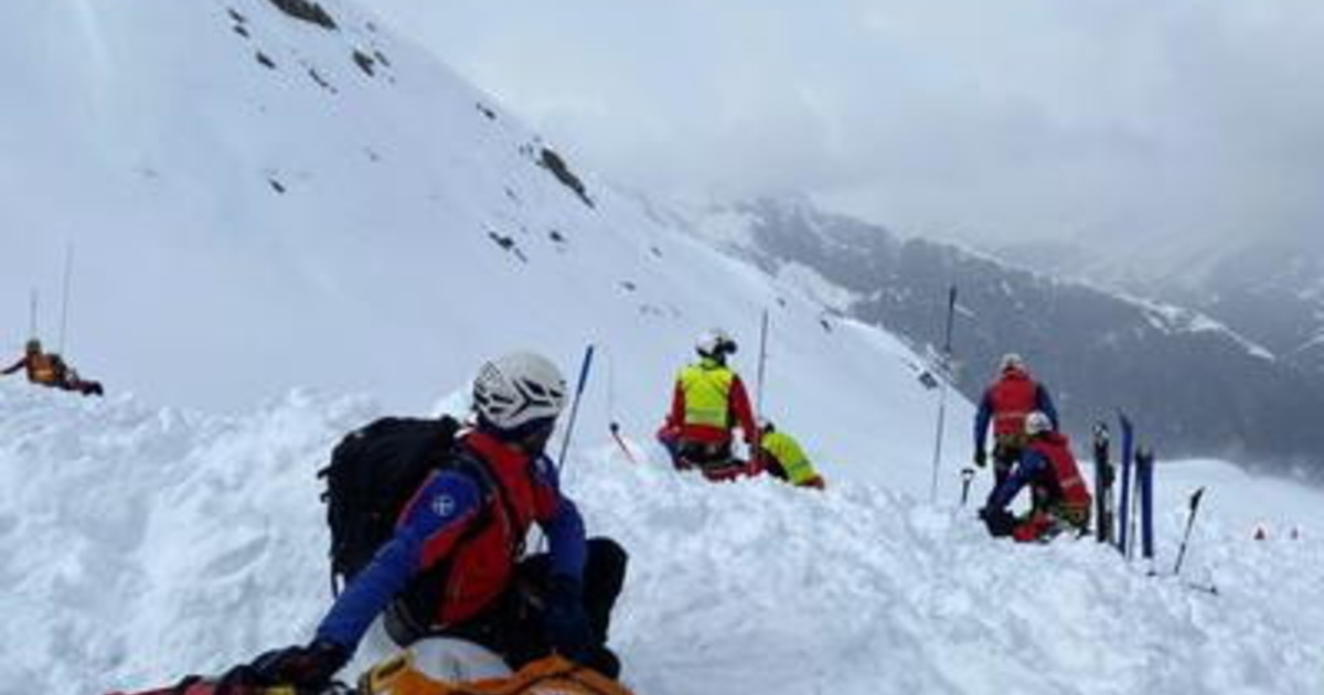 Alto Adige, valanga travolge 25 alpinisti in Val Ridanna: 2 morti e 5 feriti Alto Adige, valanga travolge 25 alpinisti in Val Ridanna: 2 morti e 5 feriti
