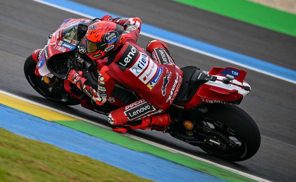 Marc Marquez vince la Sprint del Gp del Brasile, Di Giannantonio 2°