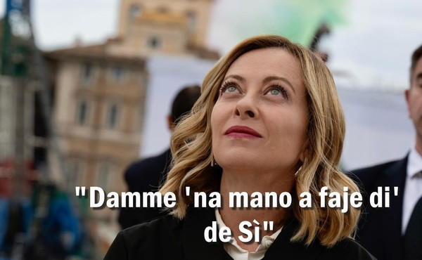 Il Tempo di Osho, la vignetta di oggi: Meloni contro la palude (domenica 22 marzo)