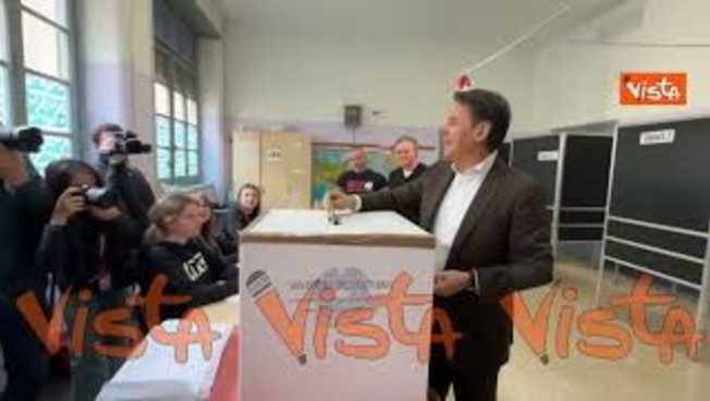 Conte vota al Referendum per la Giustizia a Roma