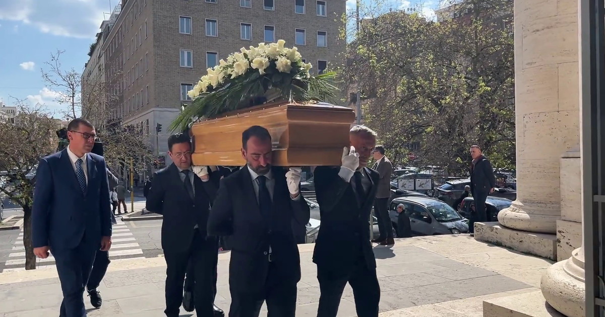 A Roma i funerali di Paolo Cirino Pomicino, le immagini