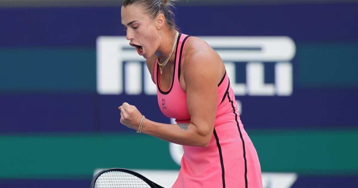 Aryna Sabalenka trionfa a Miami, Gauff sconfitta 2-1 in finale