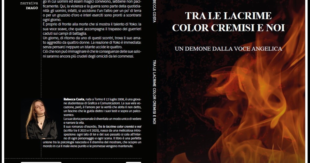 Comunicato Stampa: “Tra le lacrime color cremisi e noi”, il fantasy tragico dell'amore contro il pregiudizio