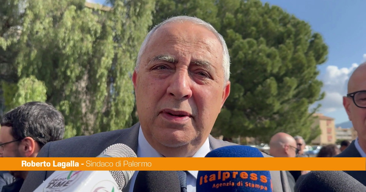 Lavori chiesa Borgo Nuovo a Palermo, Lagalla 