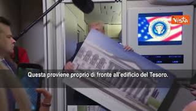 Trump mostra alla stampa le immagini di Sala da Ballo della Casa Bianca: La più bella del mondo