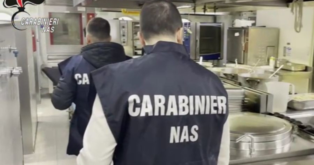 Controlli dei Nas nelle mense ospedaliere, irregolarità in 4 casi su 10