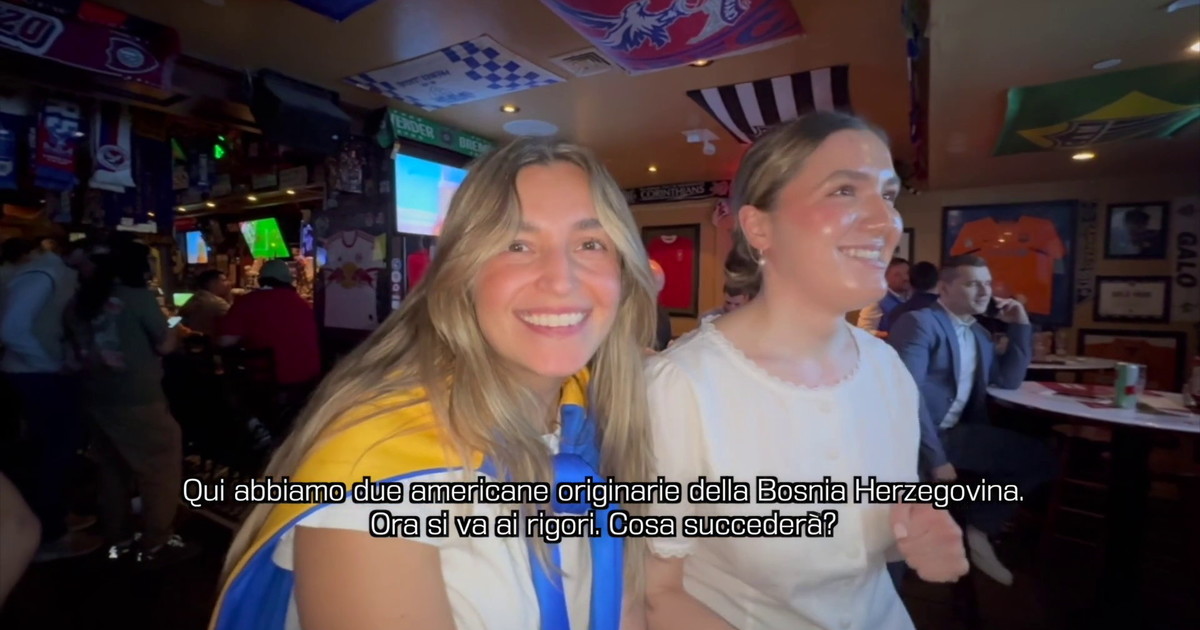 Bosnia-Italia vista al Legends NYC tra i tifosi di entrambe le nazionali