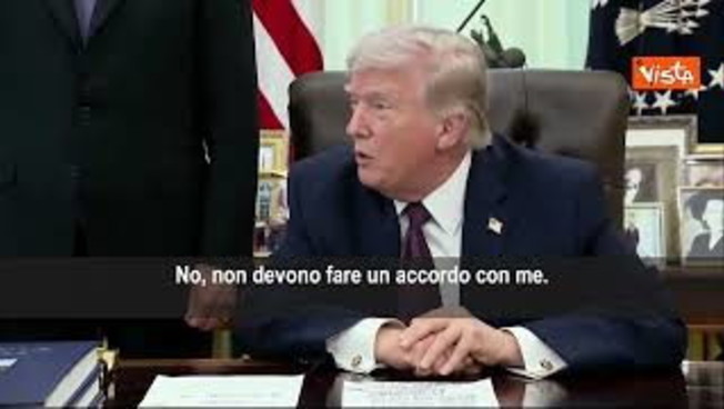 Trump a giornalista dopo domanda su Iran: È impertinente, abbiamo avuto problemi con lei