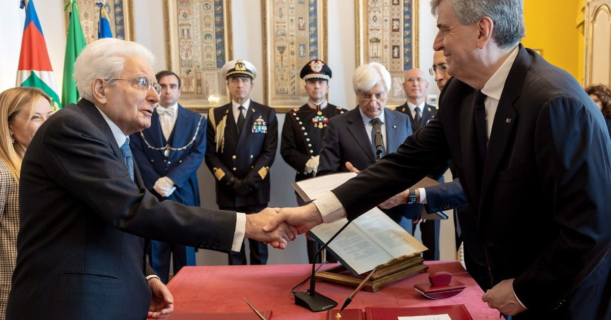 Gianmarco Mazzi è il nuovo ministro del Turismo