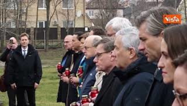 kaja kallas in visita a bucha con i ministri ue per commemorazione strage da Iltempo.it kaja kallas in visita a bucha con i ministri ue per commemorazione strage