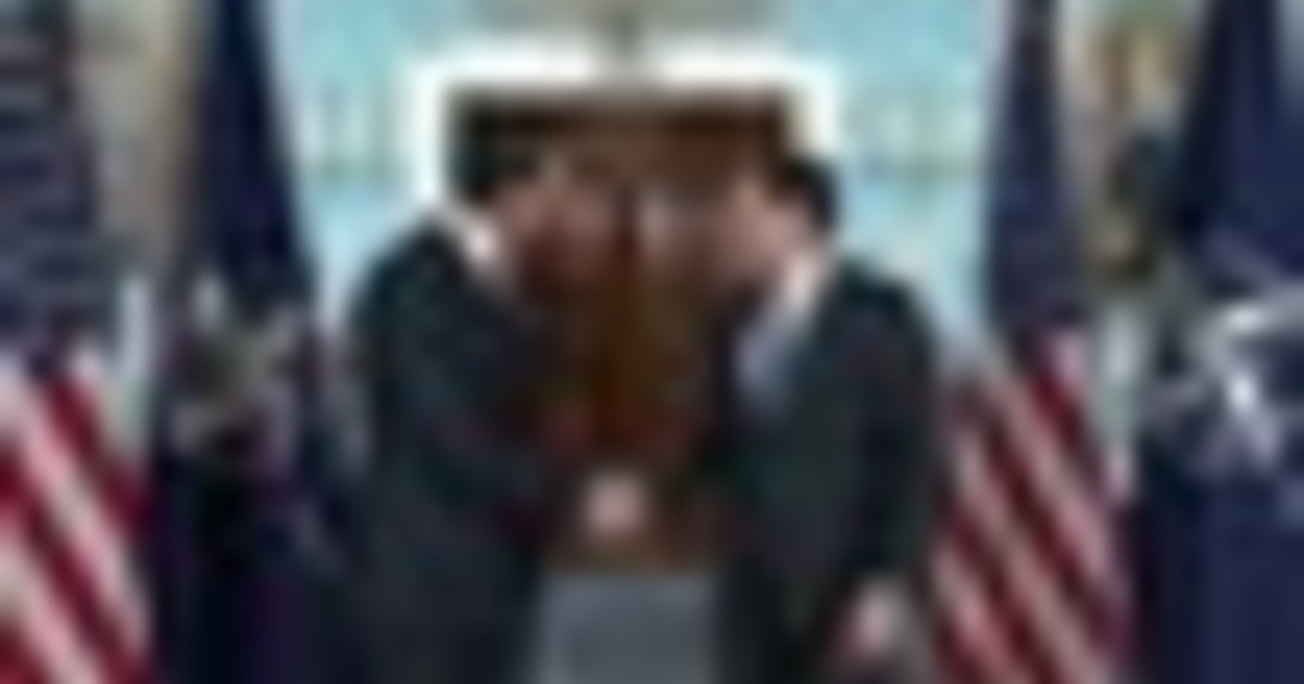 Rubio accoglie Rutte (Nato) presso il Dipartimento di Stato