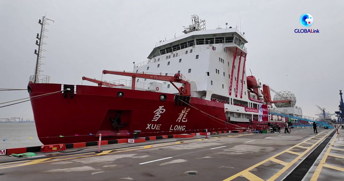 Cina, rompighiaccio polare torna in patria dopo la spedizione in Antartide