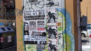 Adunata anarchica e corteo: &egrave; allerta. E spunta un'altra bomba per i due 'martiri'