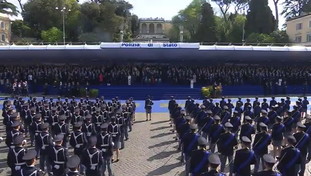 Cerimonia per il 174&deg; anniversario della Polizia: la diretta da piazza del Popolo | <span style=color: rgb(153, 0, 0);>VIDEO</span>