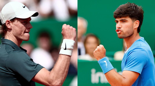 Sarà Sinner-Alcaraz la finale di Montecarlo. In palio la vetta dal ranking