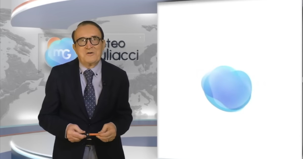 Giuliacci spegne gli entusiasmi: “Piogge e temperature giù per colpa del ciclone”