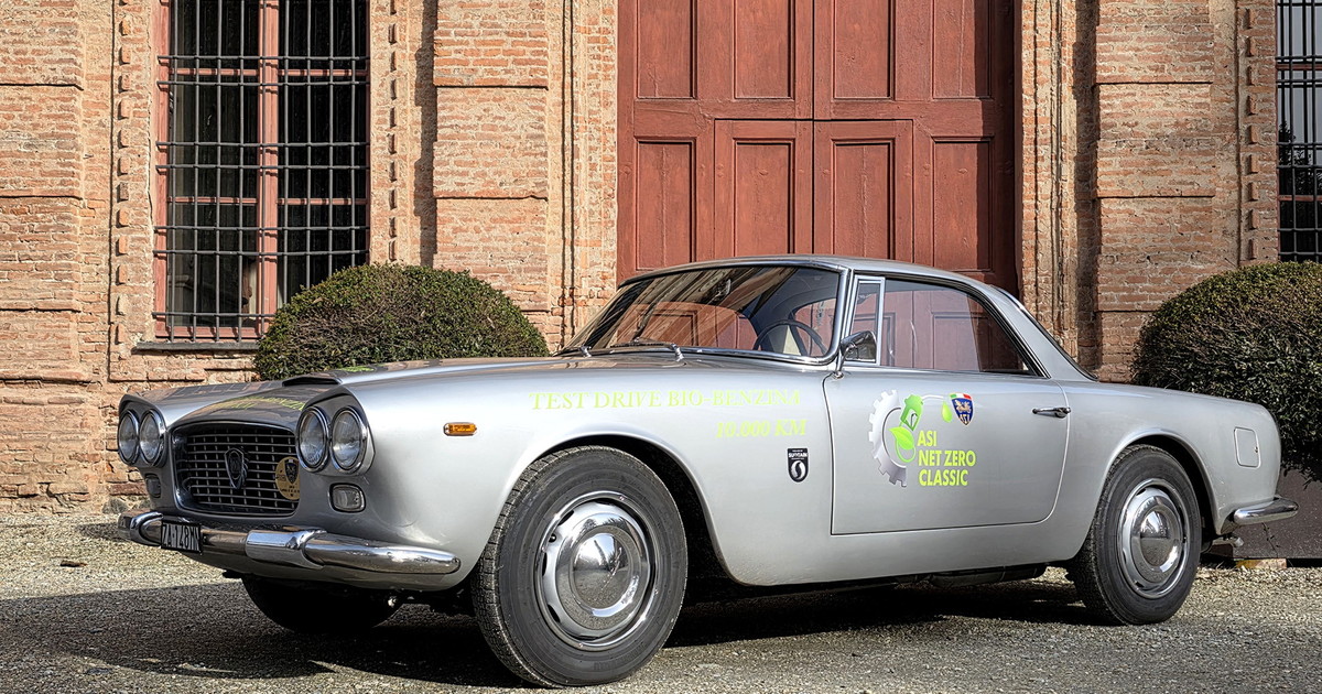Comunicato Stampa: BIO-BENZINA: ASI ATTRAVERSA L'ITALIA CON UNA LANCIA FLAMINIA DEL 1967