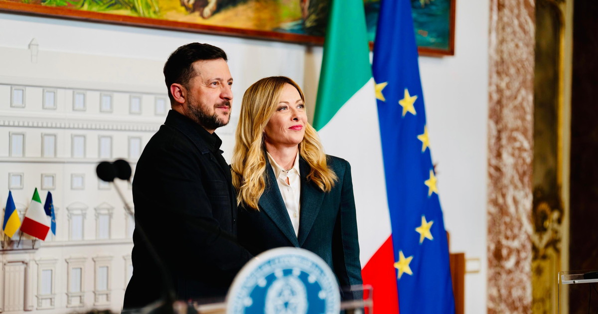Roma, Zelensky in visita incontra Meloni e Mattarella